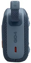 Портативна акустика JBL Go 4 Blue (JBLGO4BLU) (6980794) - мініатюра 4