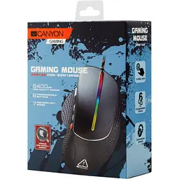 Мишка Canyon Apstar USB Black (CND-SGM12RGB) - мініатюра 5