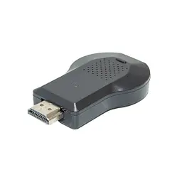 WIFI HDMI адаптер для TV передавач з телефону на телевізор AnyCast Screen Mirroring M9 кнопка ззаду - мініатюра 4