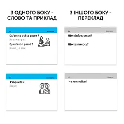 Французька на щодень (105 карток) - - мініатюра 3