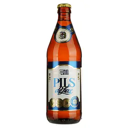 Пиво Will Brau Pils deLuxe світле фільтроване 4.9% 0.5 л - мініатюра 2