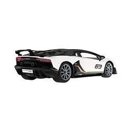 Машинка RASTAR Lamborghini Aventador SVJ на дистанційному керуванні 1:14 білий 96010 - мініатюра 4