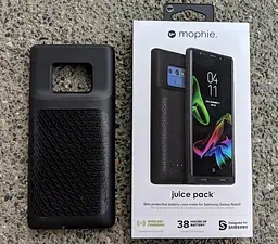 Чохол-акумулятор із бездротовою зарядкою Power Bank Mophie Juice Pack 2525 mAh JP-SGN9 для Samsung Galaxy Note 9 Black - мініатюра 4