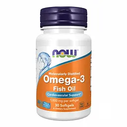 Омега-3 Now Foods 1000 мг 30 sgels