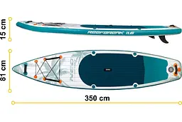 Надувна SUP дошка Neo-Sport 170305 Reefbreak 350 см (M-14776692) - мініатюра 5
