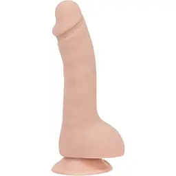 Фалоімітатор Addiction - Brad 7.5 Dildo With Balls, Beige