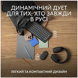 IT набір Pebble 2 Combo for Mac Tonal Graphite Logitech teh0027084 - мініатюра 5