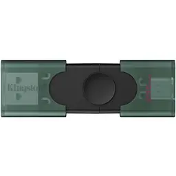 USB Flash Kingston DataTraveler Duo 256GB USB Type-A/ USB Type-C Black/Green, Retail