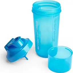 Шейкер спортивний Smart Shake Slim Neon Blue 500 мл - мініатюра 2