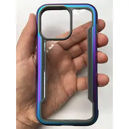 Оригінальний протиударний чохол X-Doria Raptic Shield Pro iPhone 13 Pro (6.1") Blue прозорий - мініатюра 3