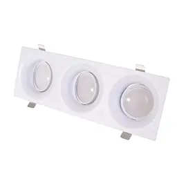 Світильник точковий Brille HDL-DT 35/3 WH MR16 36-324 - мініатюра 4