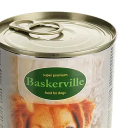 Вологий корм для собак Baskerville Телятина і м'ясо гусака 400 г - мініатюра 3