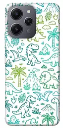 TPU чохол Demsky Dino pattern для Xiaomi Redmi 12