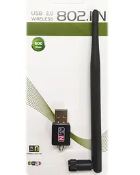Юсб вай-фай адаптер мережевий wifi для пк та ноутбука USB WI-FI WF-2 \ LV-UW10-2DB - мініатюра 2