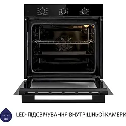 Духова шафа Minola EO 684 BL Чорна - мініатюра 7