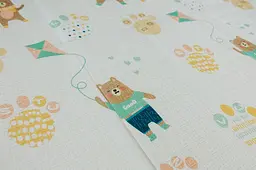Дитячий двосторонній складаний килимок Poppet Парк і Прогулянка ведмежат, 150х180 см (PP002-150) - мініатюра 5