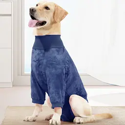 Піжама/попона для собак Derby Professional Dog Recovery Suit, Blue, M - мініатюра 3
