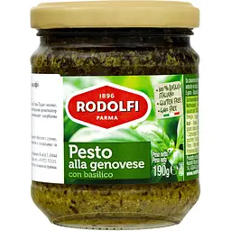 Набір: макаронні вироби Pasta Reggia Тофе 500 г + соус Rodolfi Mansueto Песто по-генуезьки з базиліком 190 г - мініатюра 3
