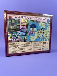 Настільна гра-стратегія "Галопом по Європах", подорож містами Європи, для 2-4 гравців, вік 8+, ARTOS OST-0840 - мініатюра 2