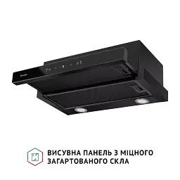 Витяжка телескопічна Perfelli TL 662 BL Motion Control - мініатюра 4