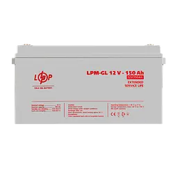 Акумулятор гелевий LPM-GL 12V - 150 Ah