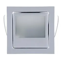 Світильник Brille меблевий точковий квадрат HDL-07-втL10A SILVER G4 20W 12V