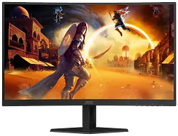 Монiтор 27" AOC C27G4ZXE Black - мініатюра 2