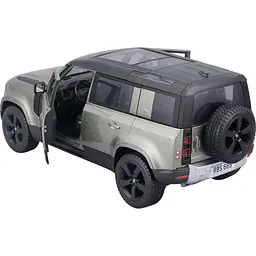Автомодель Bburago Land Rover Defender 110 2022 1:24 Metallic Green (18-21101) [119105] - мініатюра 3