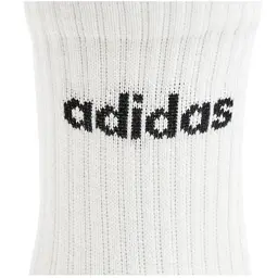Шкарпетки Adidas C LIN CREW HT3455 3P білий, чорний S (37-39) (4066746240748) - мініатюра 4