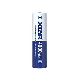 Акумулятор XTAR 18650P 4000 mAh 1 шт. (4989)