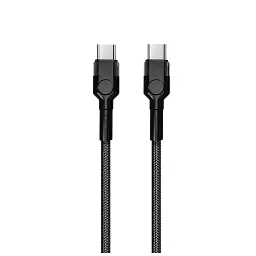 Дата кабель USB-C to USB-C 1.0m 3.0A black ColorWay (CW-CBPDCC047-BK) - мініатюра 4