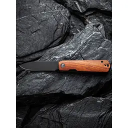 Ніж складаний кишеньковий Civivi Sendy, (7.2 см) Nitro-V / Guibourtia Wood - мініатюра 19