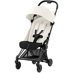 Прогулянковий візочок Cybex Coya Matt Black Off White, білий (522004335)