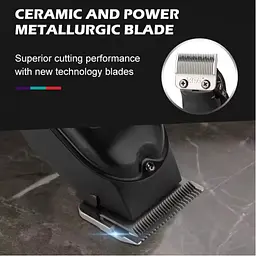 Акумуляторна машинка для стрижки (clipper) VGR V-051, 4 насадки, 2500 mAh, LED-дисплей - мініатюра 7