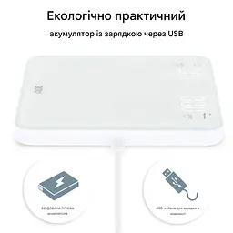 Ваги кухонні з функцією таймера та USB-зарядкою ADE KE 2100 - мініатюра 5
