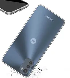 Силіконовий чохол BeCover для Motorola Moto E32s Transparancy (709799) - мініатюра 4