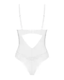 Боді Obsessive Alissium M/L білий - мініатюра 7