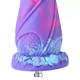 Фалоімітатор Hismith 7.48″ Silicone Dildo HSA139 Monster Series система KlicLok для секс-машин - мініатюра 6