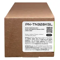 Тонер-картридж Patron Konica Minolta TN-328 Green Label, Black (PN-TN328KGL) - мініатюра 3