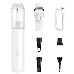 Автомобільний бездротовий пилосос Baseus A3lite Car Vacuum Cleaner (VCAQ050002) білий - мініатюра 6