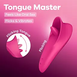 Вибростимулятор для клитора Satisfyer Tongue Master - миниатюра 2