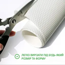 Антиковзний килимок для полиць і шухляд MBM HOME 120х50 см білий (DM-1200 WHITE) - мініатюра 3