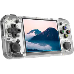 Ретро ігрова приставка Anbernic RG35XX H 64GB Transparent White [102940] - мініатюра 2