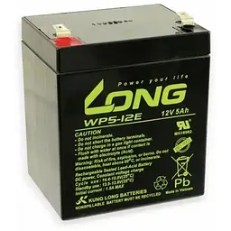 Батарея до ДБЖ Long 12В 5Ач (WP5-12)