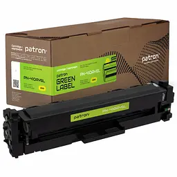 Картридж Patron HP CLJ CF412A, для Pro M452/M477 Yellow, GREEN Label (PN-410AYGL)