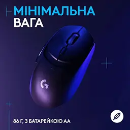 Миша бездротова Logitech G309 Black (910-007199) - мініатюра 5