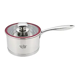 Каструля з кришкою 2л та ківш з кришкою 2л Prime Chef Krauff + Лопатка Gourmet 26 см та 30см - мініатюра 4