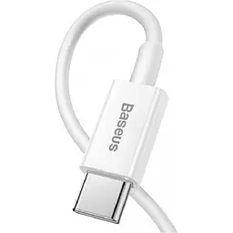 Кабель Baseus Superior Series USB-C to Lightning 20W 0.25m White (CATLYS-02) [111359] - мініатюра 2