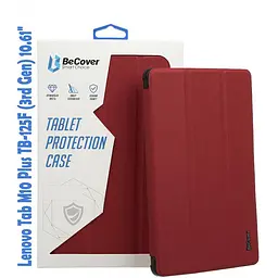 Чохол-книжка BeCover Smart для Lenovo Tab M10 TB-125F (3rd Gen)/K10 Pro TB-226 10.61 Червоний Wine (708307) - мініатюра 3