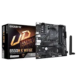 Материнська плата GIGABYTE B550M K WIFI6E (B550M K WIFI6E) ( - мініатюра 4